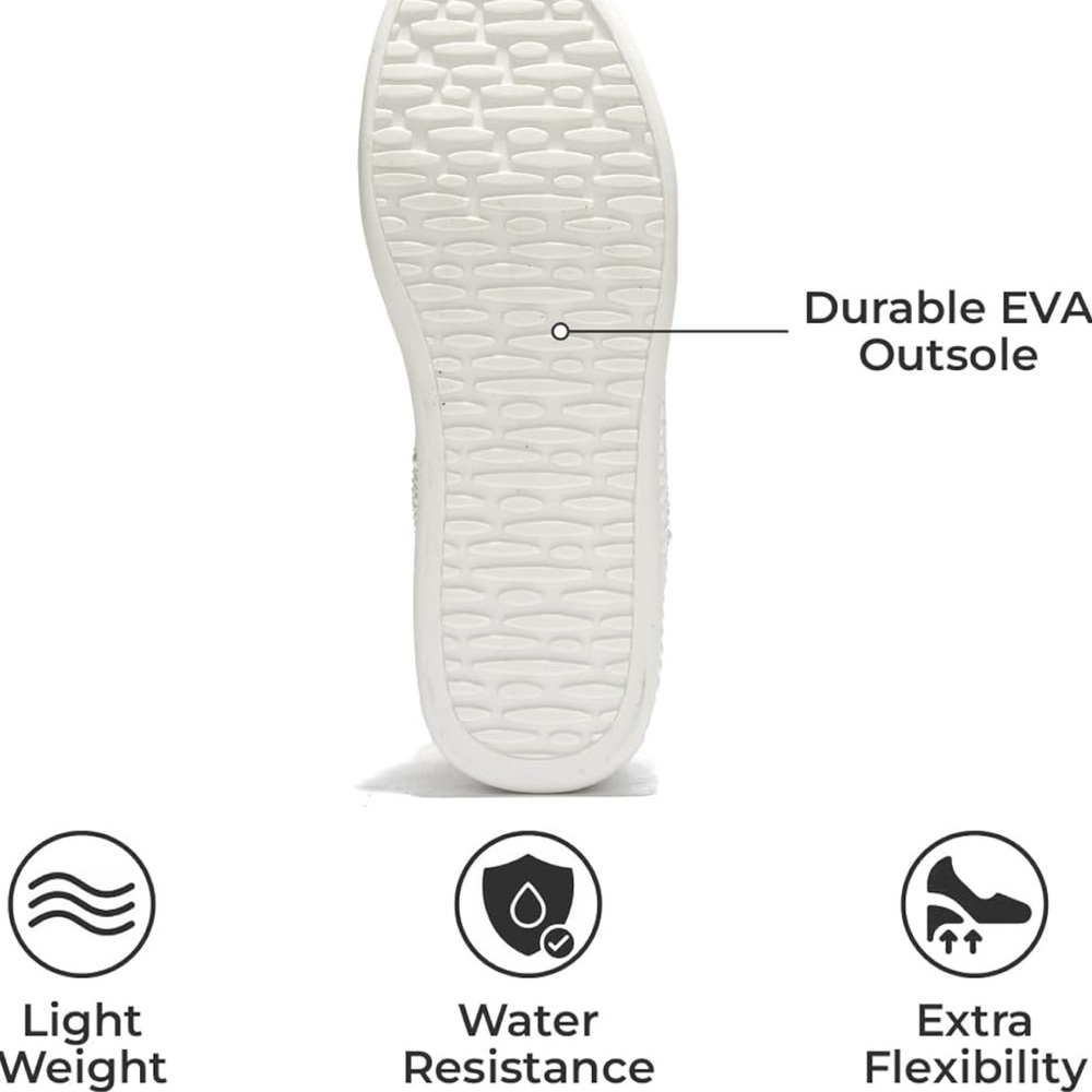 Project Cloud white with Rhinestones Women's Sneakers - Picture 4 of 13